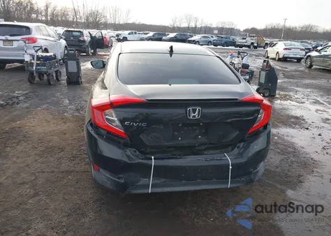 2016 Honda Civic Ex-L from USA, damaged, VIN 2HGFC1F77GH638281